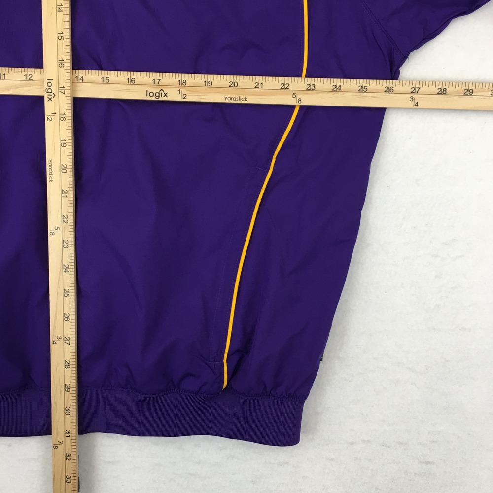 Vintage Nike LSU‎ Tigers Windbreaker Y2K Track Jacket Full Zip NCAA Mens Large - Picture 8 of 8